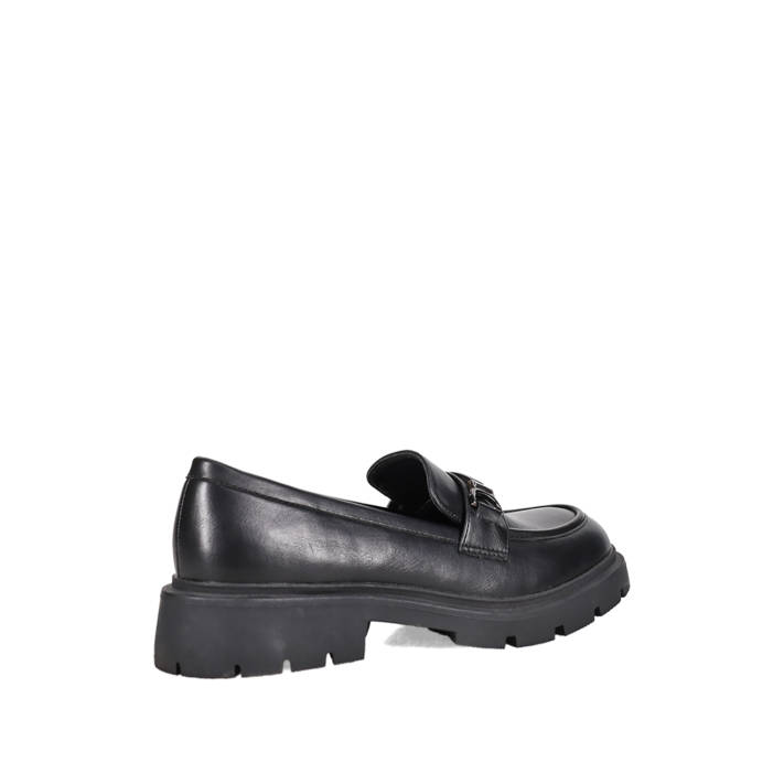 Μαύρο chunky loafer