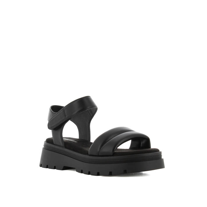 Μαύρο flatform σανδάλι