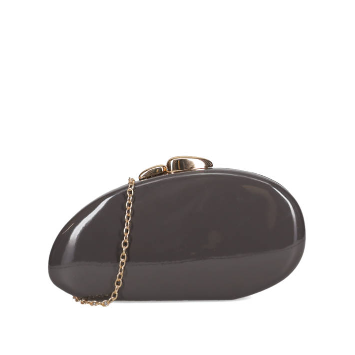 Γκρί clutch τσαντάκι