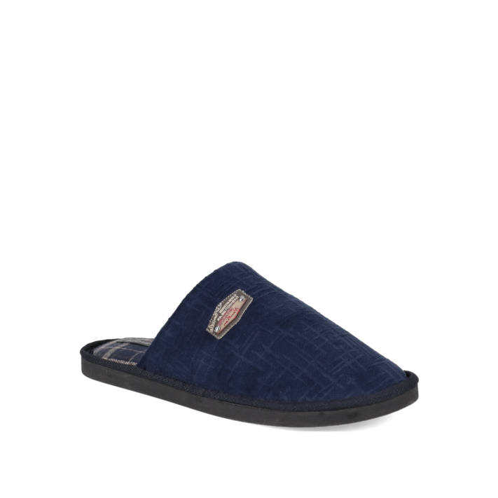 Mens blue slipper