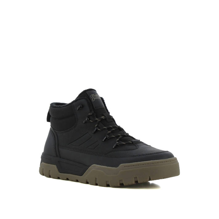Mens black sneaker bootie