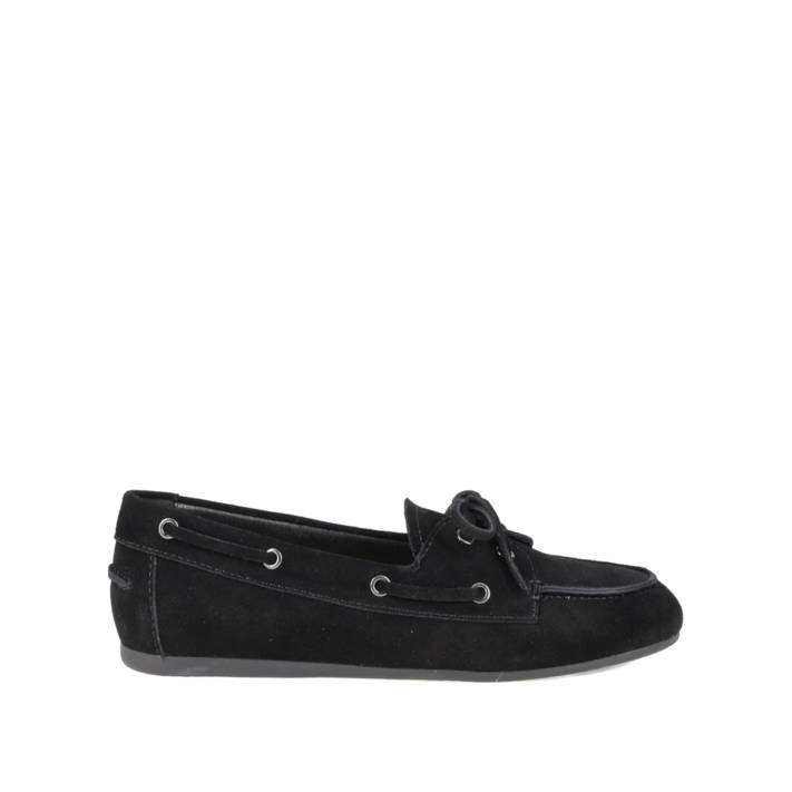 Μαύρο δερμάτινο loafer