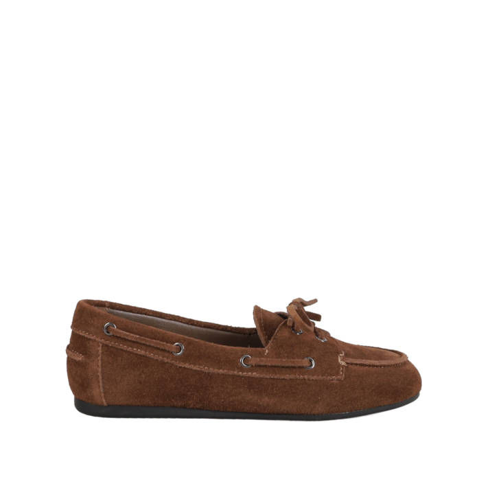 Καφέ δερμάτινο loafer