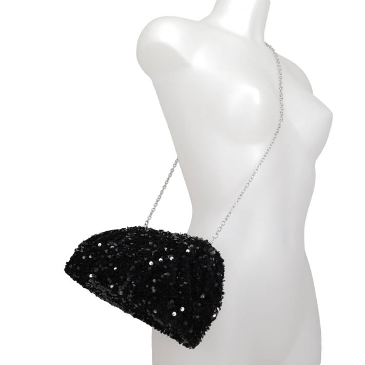 Μαύρο clutch τσαντάκι