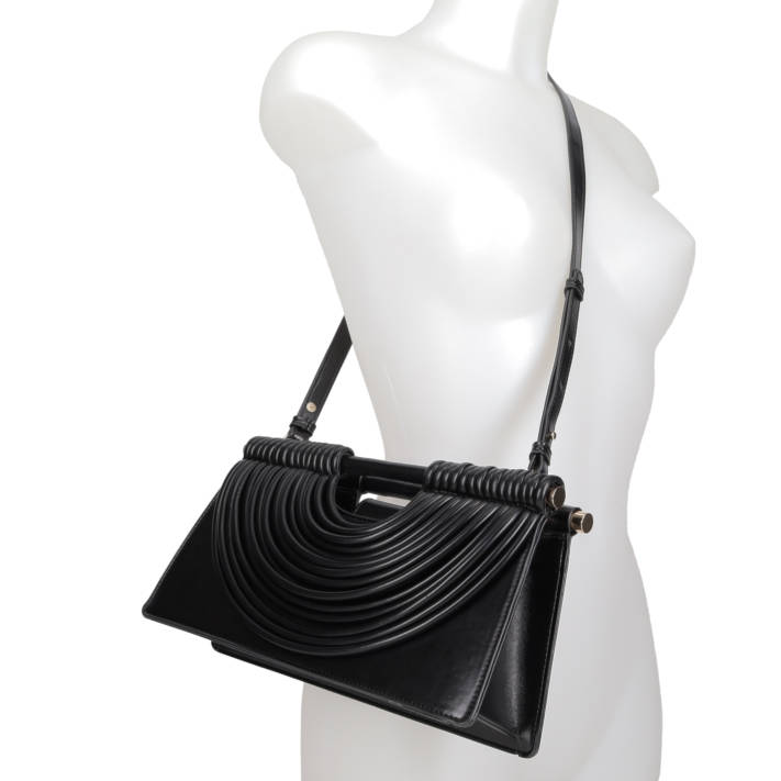Μαύρο clutch τσαντάκι