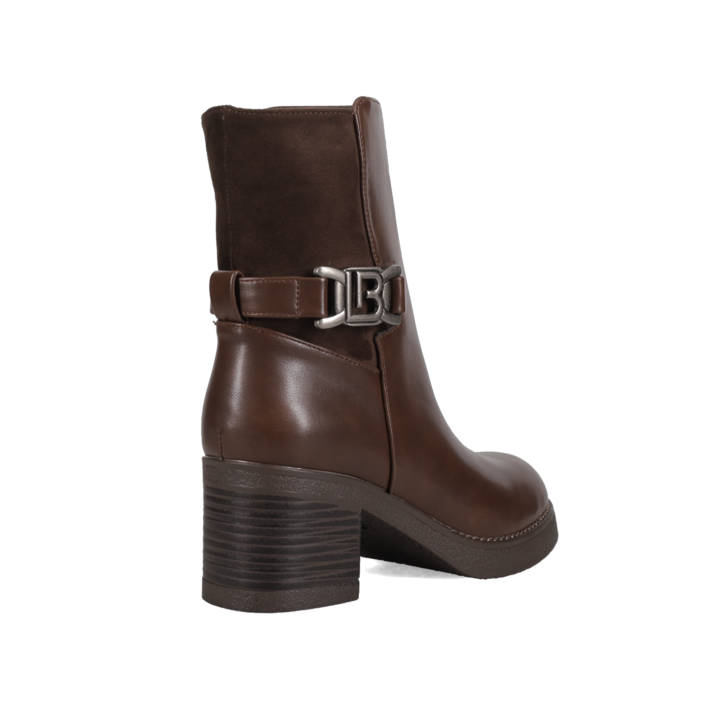 Brown bootie