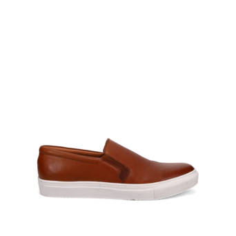 Men''s tan leather loafer
