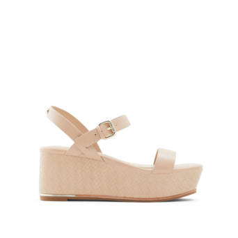 Nude wedge sandal ELOINIEL