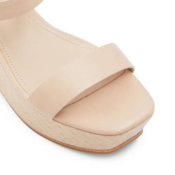 Nude wedge sandal ELOINIEL
