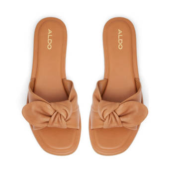 Tan leather sandal ABAYRITH