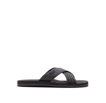 Men''s black sandal INDERPAUL