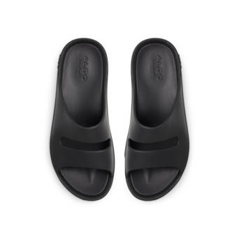 Μαύρο ανδρικό σανδάλι AERUS