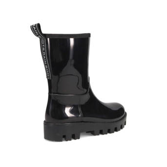 Black rain boot