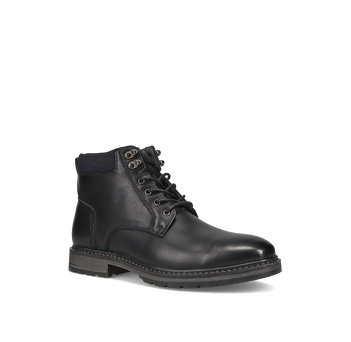 Men''s black army boot