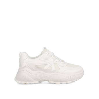 White chunky sneaker