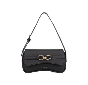 Black shoulder bag