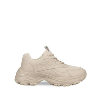 Μπεζ chunky sneaker