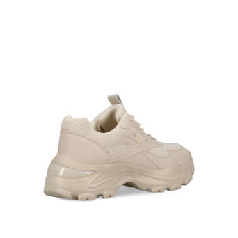 Μπεζ chunky sneaker