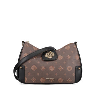 Brown shoulder bag