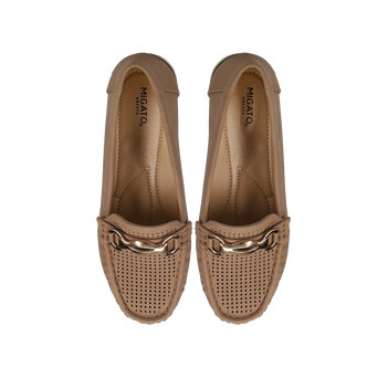 Taupe loafer