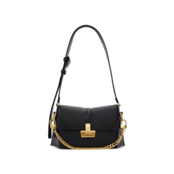 Black shoulder bag AVERIL