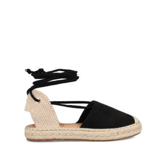 Black espadrille