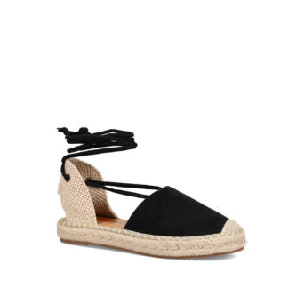 Black espadrille