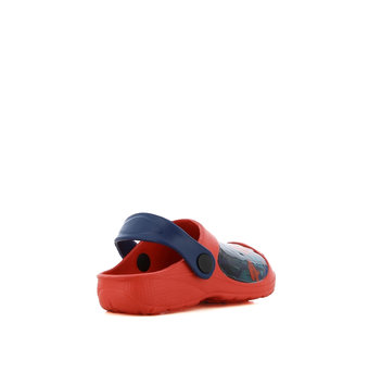 Kids red clog sandal SPIDERMAN