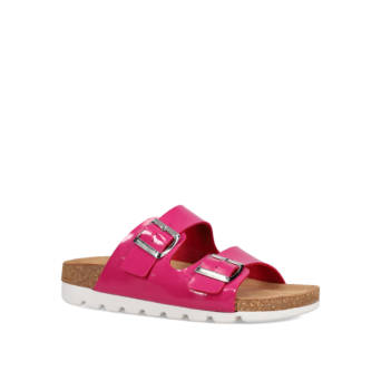 Φούξια footbed σανδάλι