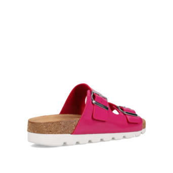 Φούξια footbed σανδάλι