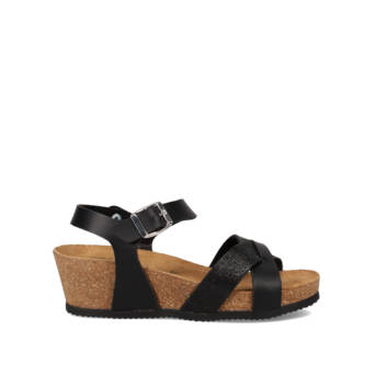 Μαύρη footbed πλατφόρμα