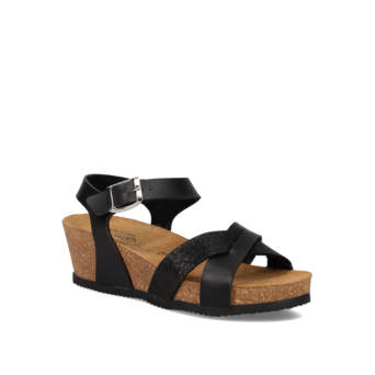 Μαύρη footbed πλατφόρμα
