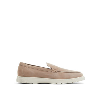 Taupe ανδρικό δερμάτινο loafer SEATIDE