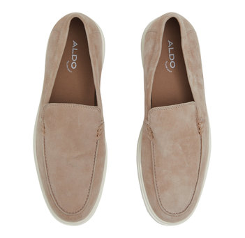Taupe ανδρικό δερμάτινο loafer SEATIDE