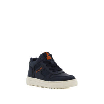 Μπλε παιδικό μποτάκι sneaker