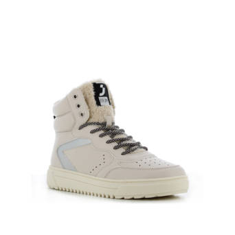 Μπεζ sneaker μποτάκι