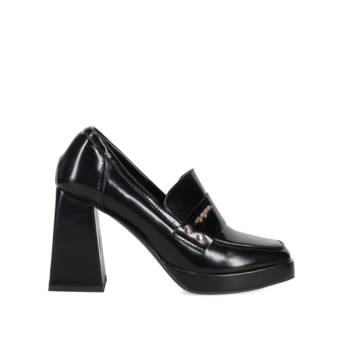 Black loafer