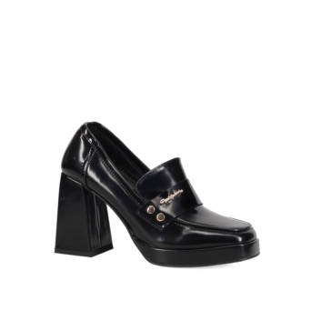 Black loafer