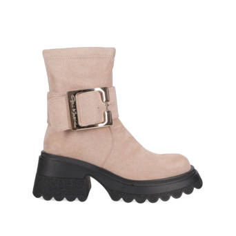 Beige bootie