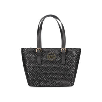 Black shoulder bag