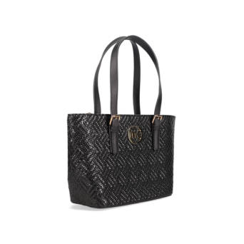 Black shoulder bag