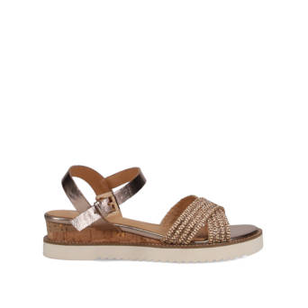 Rose gold sandal