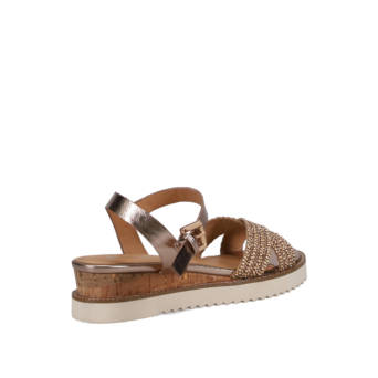 Rose gold sandal