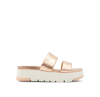 Rose gold flatform sandal CIREA