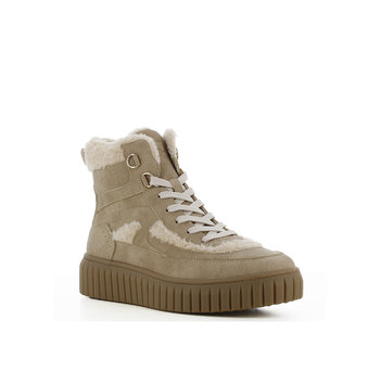 Beige bootie
