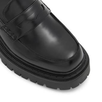 Μαύρο chunky loafer BIGSTRUT