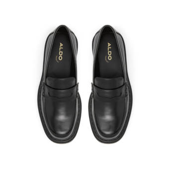Μαύρο chunky loafer BIGSTRUT