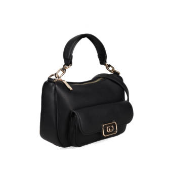 Black shoulder bag
