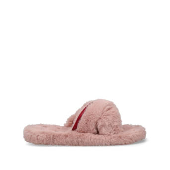 Pink fluffy slipper