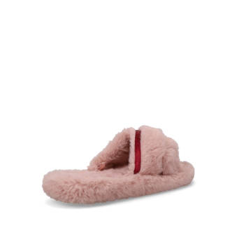 Pink fluffy slipper